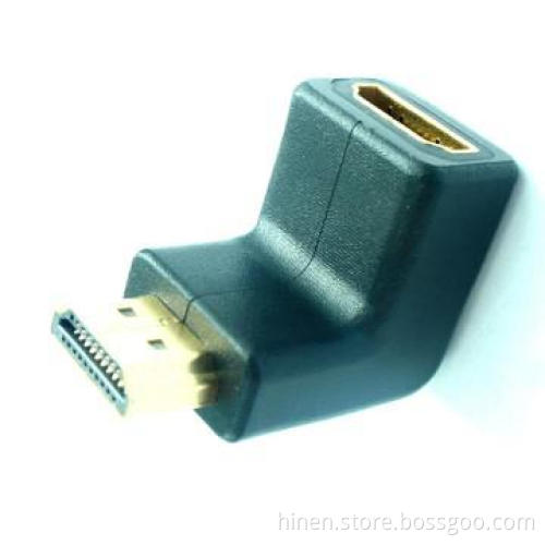 HDMI M to F Adapter with Gold-plated Connector and Maximum Data Signal